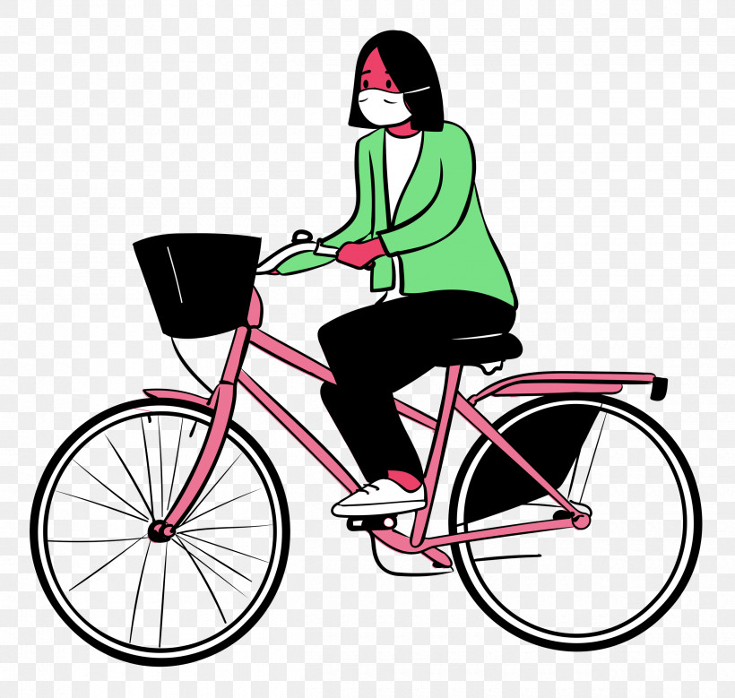 Woman Bicycle Bike, PNG, 2500x2375px, Woman, Bicycle, Bicycle Frame, Bicycle Wheel, Bike Download Free