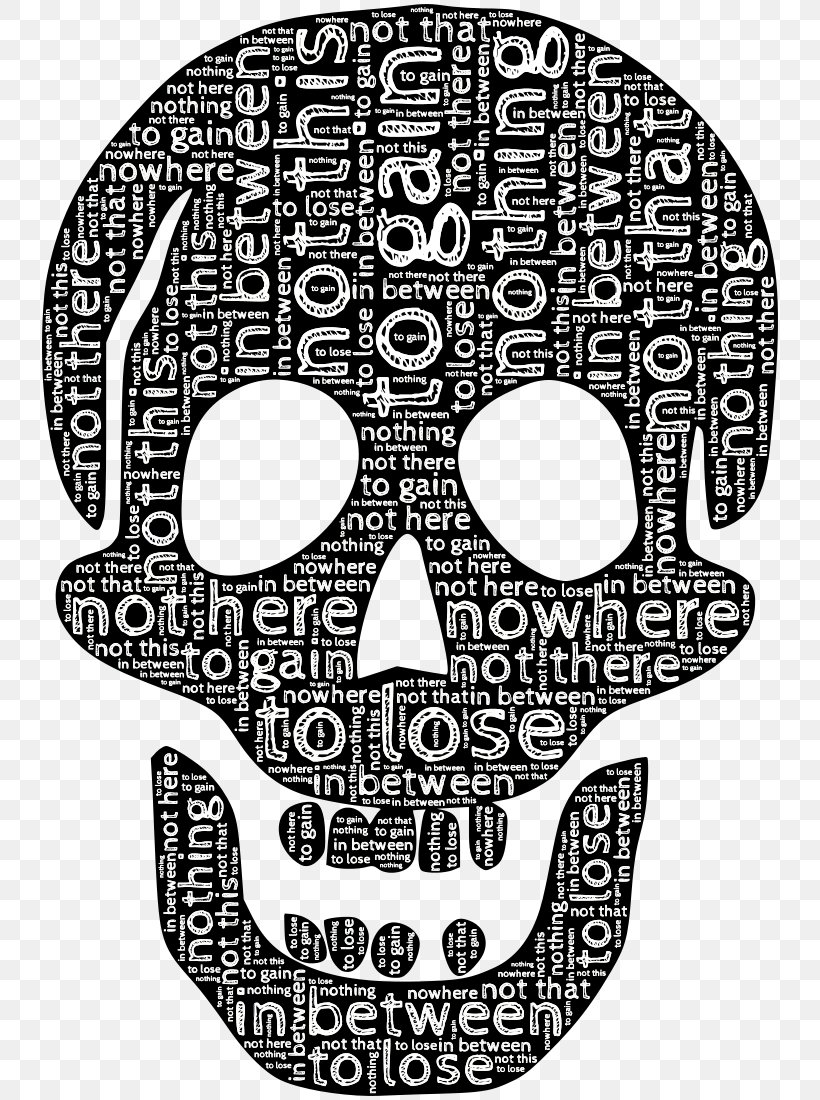 Calavera Skull Clip Art, PNG, 744x1100px, Calavera, Art, Black And White, Bone, Line Art Download Free