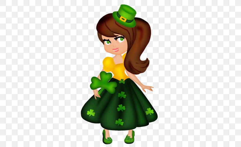 Fairy Green Christmas Ornament Clip Art, PNG, 500x500px, Fairy, Cartoon, Christmas, Christmas Ornament, Fictional Character Download Free