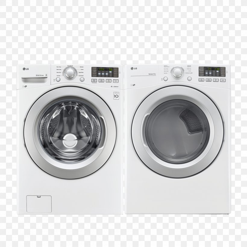 LG WM3270CW Washing Machines LG Electronics Home Appliance, PNG, 1800x1800px, Washing Machines, Clothes Dryer, Electricity, Hardware, Home Appliance Download Free