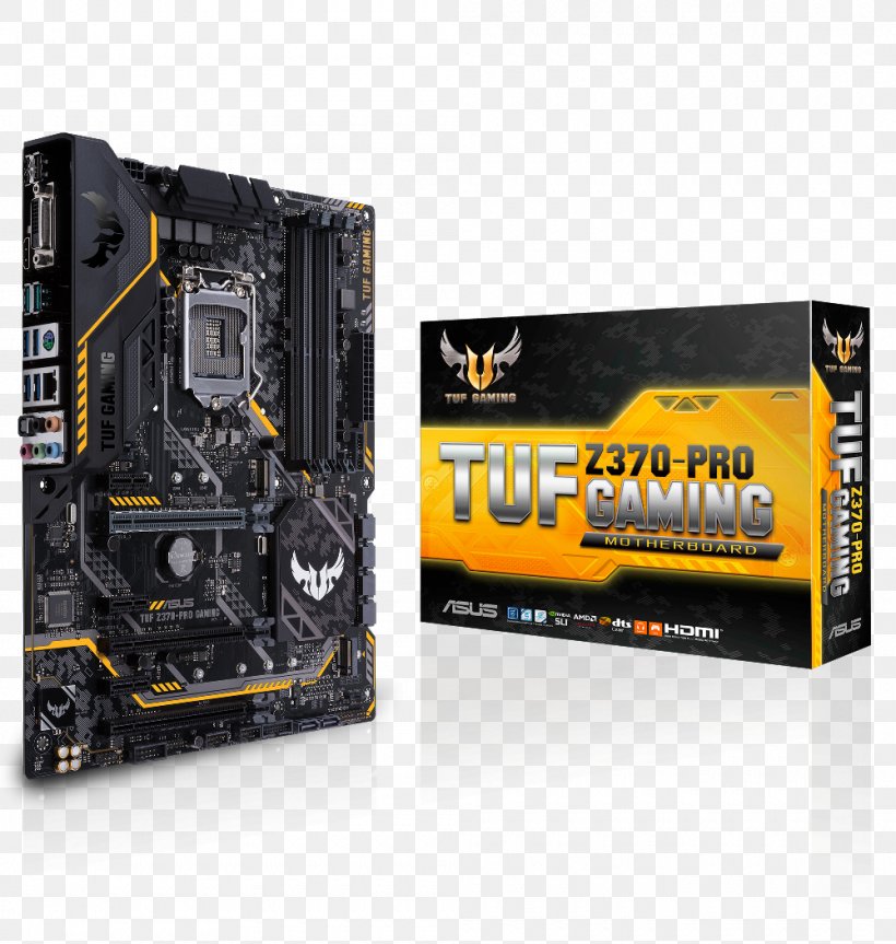 ASUS Intel Tuf Z370-PRO Gaming Socket LGA 1151 DDR4 ATX Motherboard ASUS PRIME Z370-A, PNG, 1000x1053px, Intel, Asus, Asus Prime Z370a, Atx, Central Processing Unit Download Free