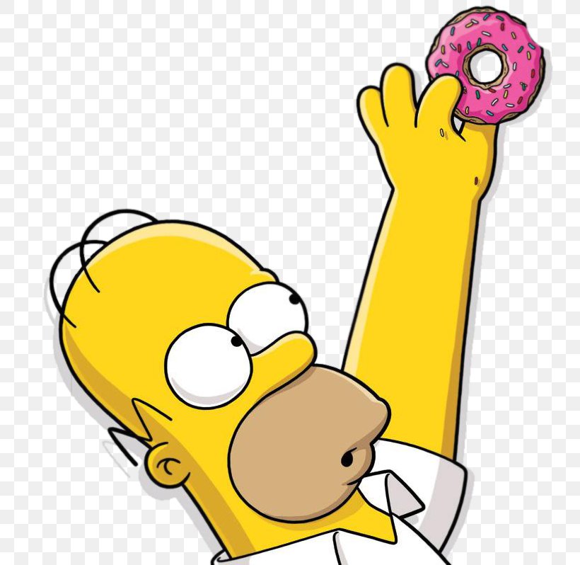 Homer Simpson Bart Simpson Donuts, PNG, 773x798px, Homer Simpson, Area, Art, Artwork, Bart Simpson Download Free