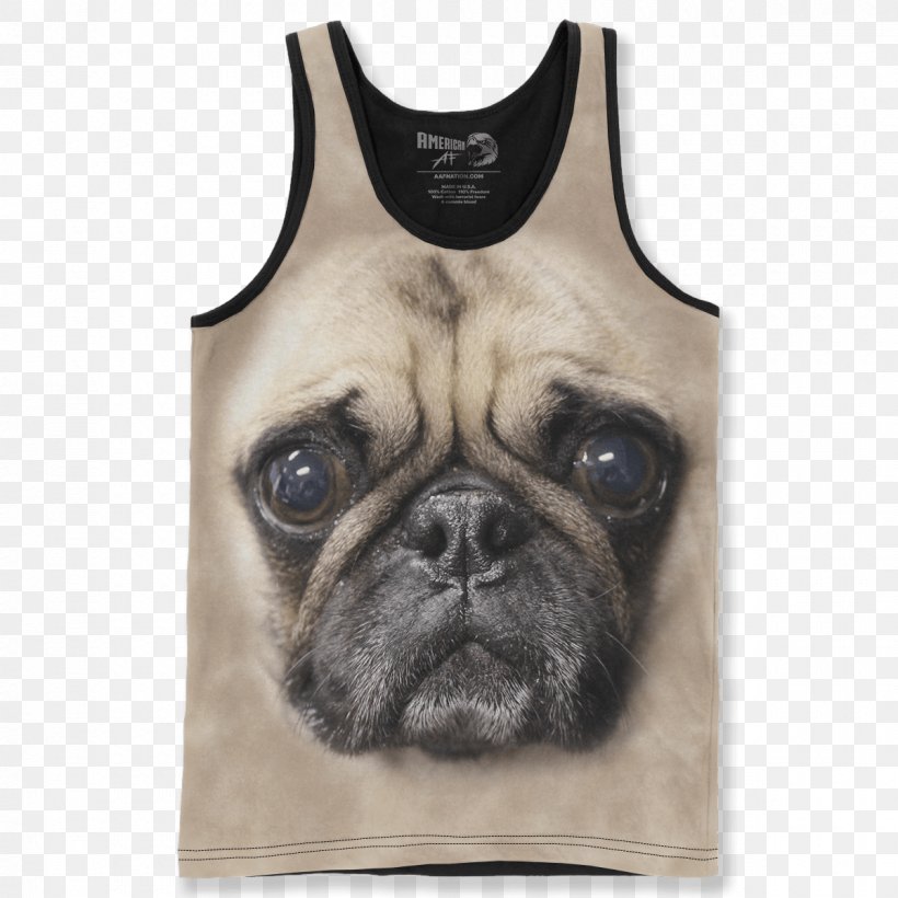 Pug T-shirt Labrador Retriever Cat Kitten, PNG, 1200x1200px, Pug, Bark, Breed, Carnivoran, Cat Download Free