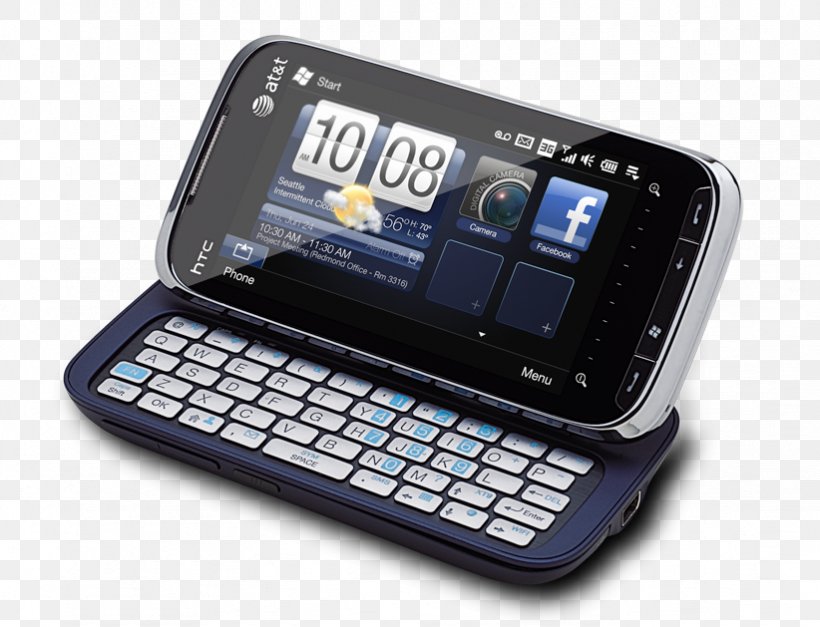 Smartphone Feature Phone HTC TyTN II HTC Touch Pro2, PNG, 822x629px, Smartphone, Cellular Network, Communication Device, Electronic Device, Electronics Download Free