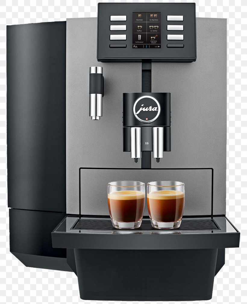 Coffeemaker Espresso Machines Jura Elektroapparate, PNG, 880x1080px, Coffee, Cappuccino, Coffee Preparation, Coffeemaker, Drink Download Free