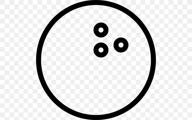 Bowling Icon Design Emoticon, PNG, 512x512px, Bowling, Area, Black, Black And White, Bowling Balls Download Free