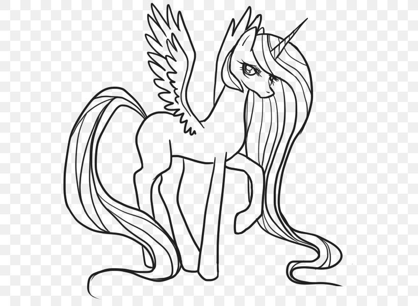 Fluttershy Twilight Sparkle Applejack Pony Princess Luna, PNG, 700x600px, Watercolor, Cartoon, Flower, Frame, Heart Download Free