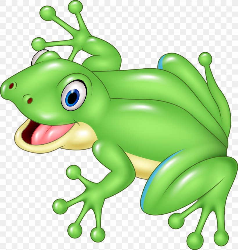 Frog Cartoon Royalty-free Illustration, PNG, 4309x4544px, Frog, Amphibian, Cartoon, Comics, Fictional Character Download Free