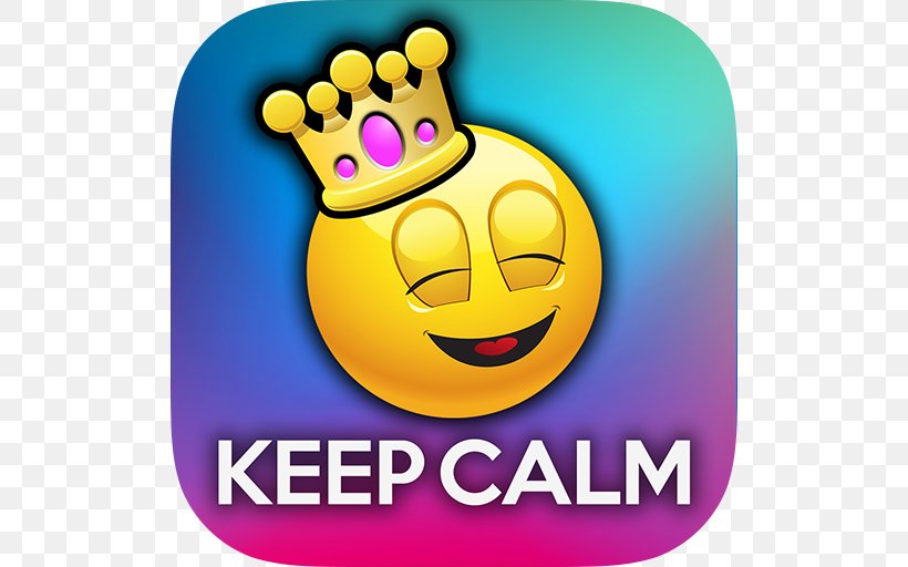 Keep Calm And Carry On Jumper ZED And Keep Calm Emoji Image Mobile App, PNG, 512x512px, Watercolor, Cartoon, Flower, Frame, Heart Download Free
