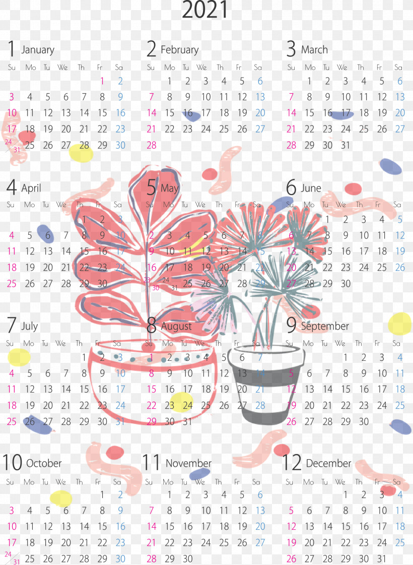 2021 Yearly Calendar, PNG, 2194x3000px, 2021 Yearly Calendar, Calendar System, Geometry, Line, Mathematics Download Free