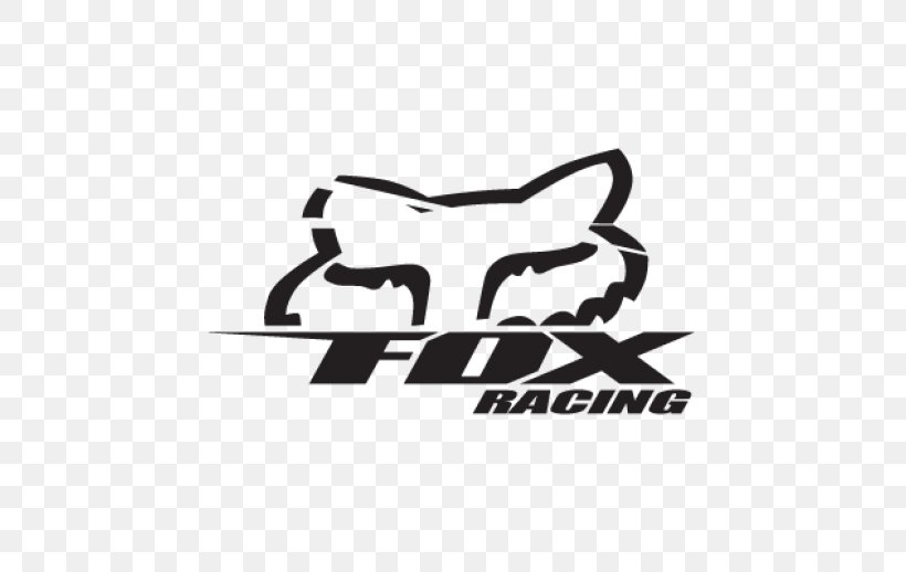 Fox Racing Decal Logo Brand, PNG, 518x518px, Fox Racing, Black, Black And White, Brand, Cdr Download Free