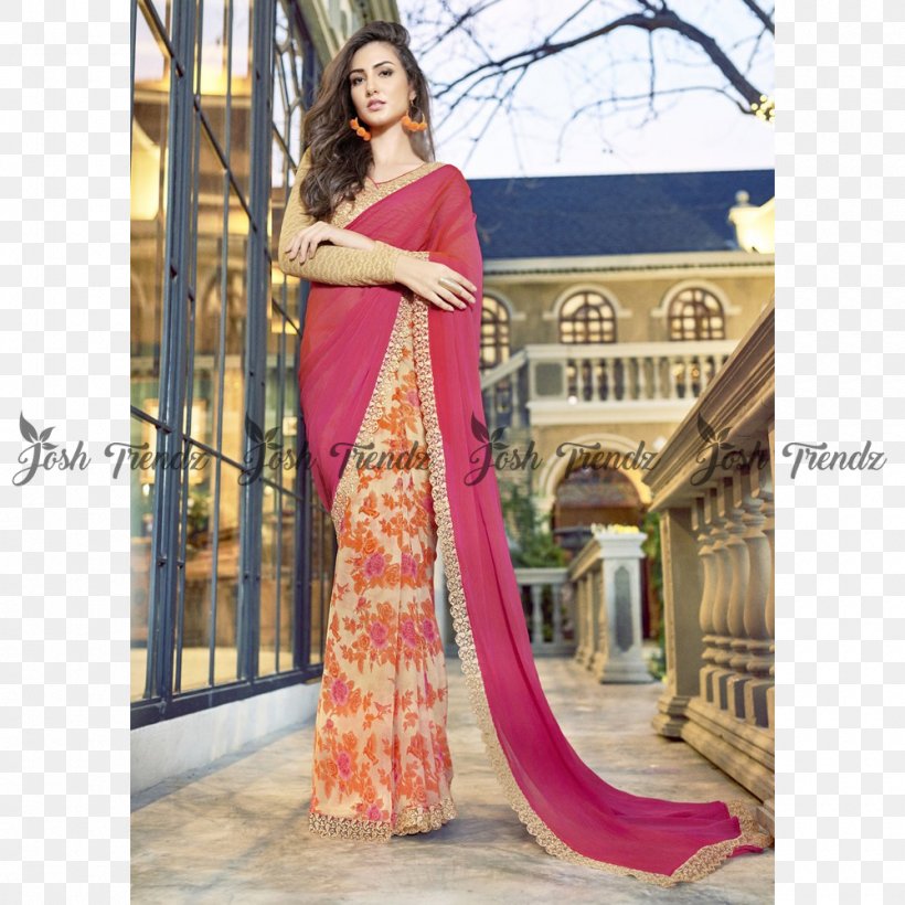 Georgette Textile Chiffon Sari Silk, PNG, 1000x1000px, Georgette, Art Silk, Chiffon, Clothing, Cotton Download Free