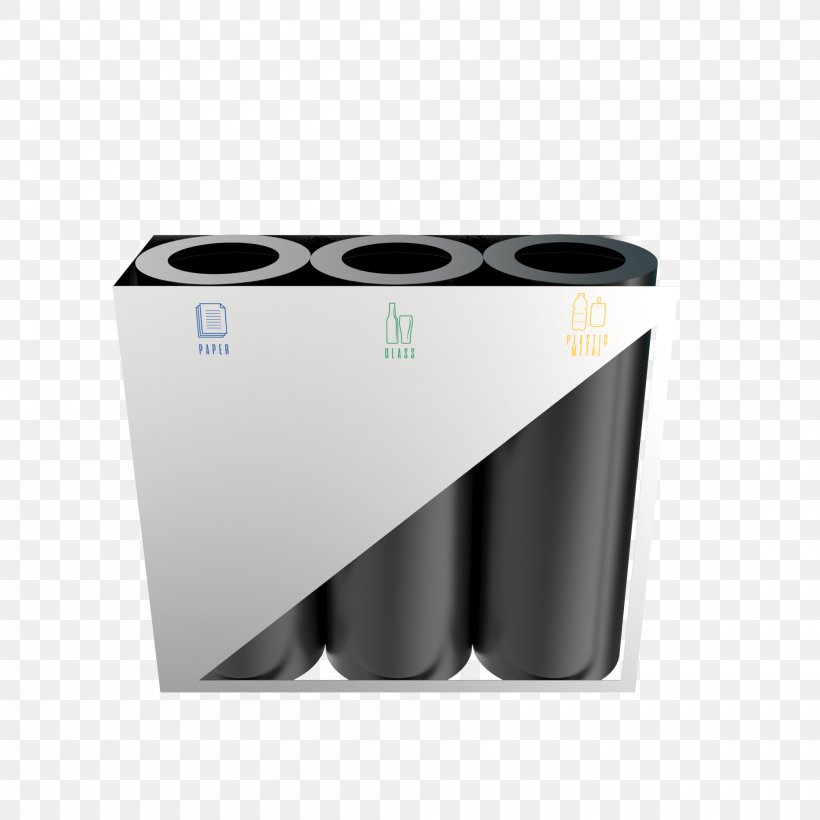 Recycling Bin Black Metal Bin Rubbish Bins & Waste Paper Baskets, PNG, 2000x2000px, Recycling, Bahan, Color, Container, Hardware Download Free