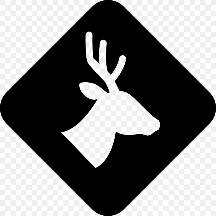Reindeer Clip Art, PNG, 1600x1600px, Reindeer, Antler, Black, Black And White, Deer Download Free