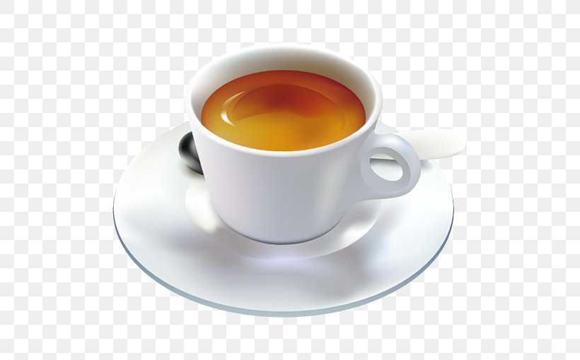 Tea Espresso Coffee, PNG, 510x510px, Tea, Assam Tea, Cafe, Caffeine, Cappuccino Download Free