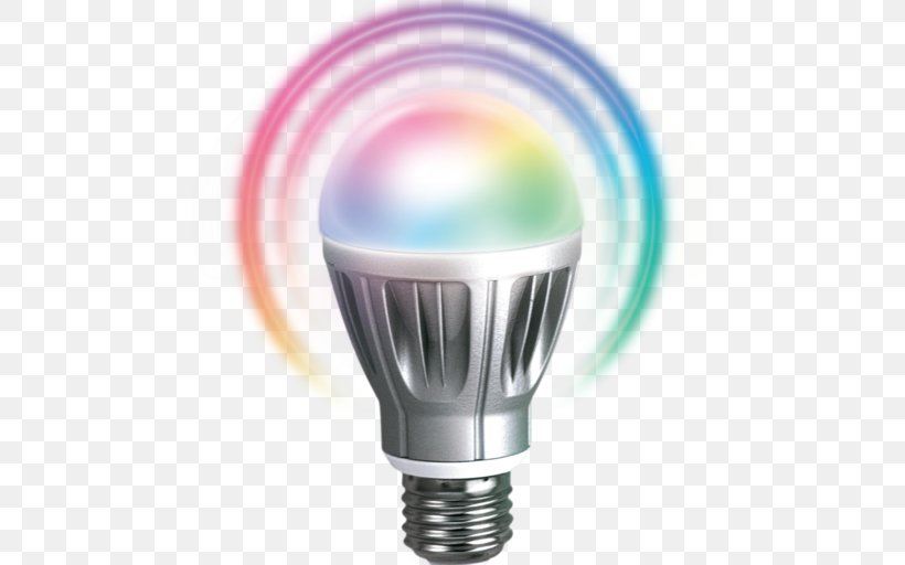 Incandescent Light Bulb LED Lamp Light-emitting Diode RGBW, PNG, 512x512px, Light, Dimmer, Edison Screw, Electric Light, Energy Download Free