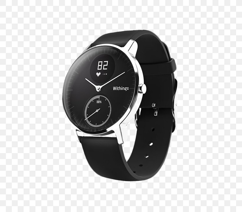 Nokia Steel HR Withings Activity Monitors Heart Rate Monitor Smartwatch, PNG, 612x720px, Nokia Steel Hr, Activity Monitors, Black, Brand, Heart Rate Download Free