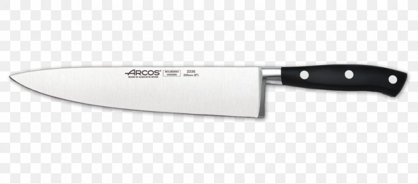 Chef's Knife Solingen Kitchen Knives Arcos, PNG, 990x437px, Knife, Arcos, Blade, Bowie Knife, Chef Download Free