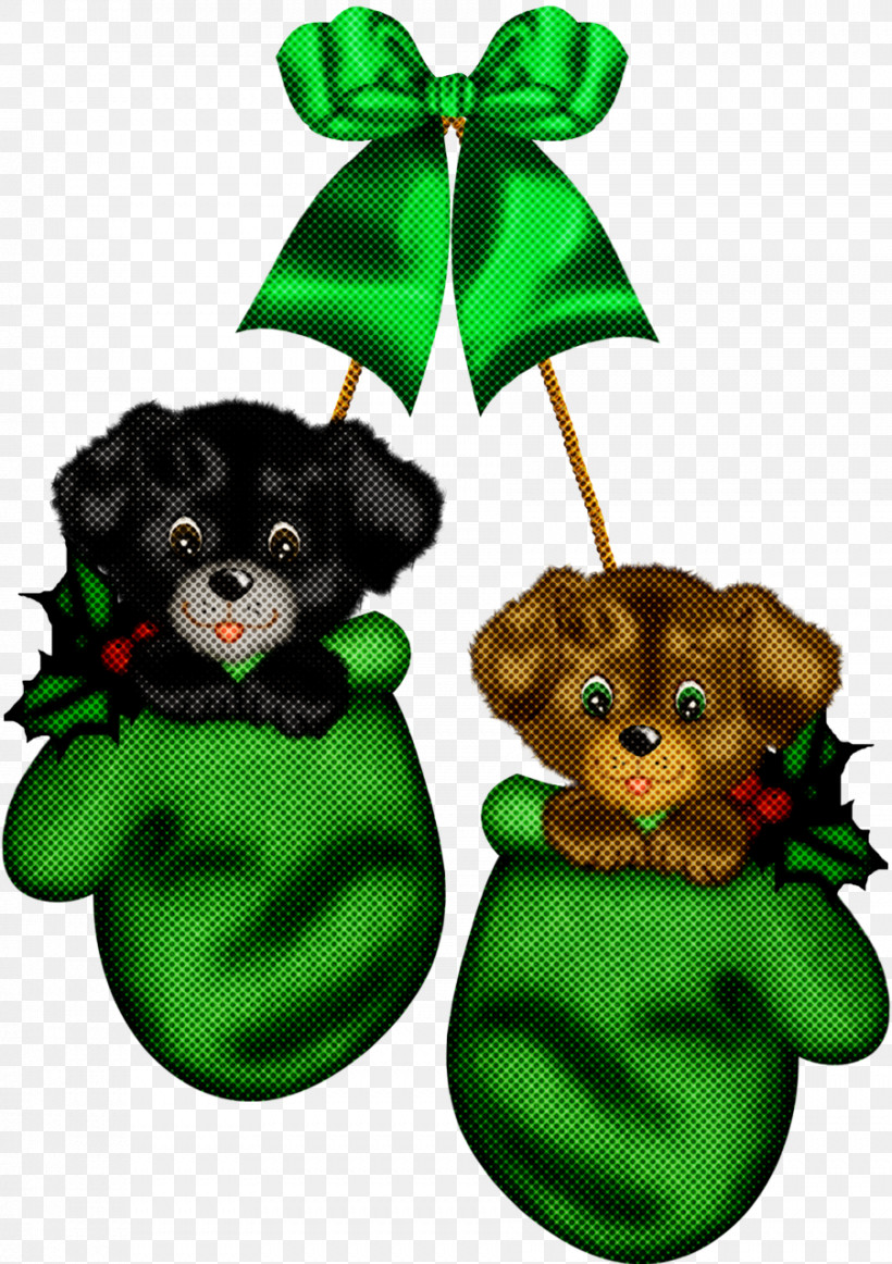 Christmas Ornament, PNG, 902x1279px, Green, Christmas Decoration, Christmas Ornament, Companion Dog, Dog Download Free