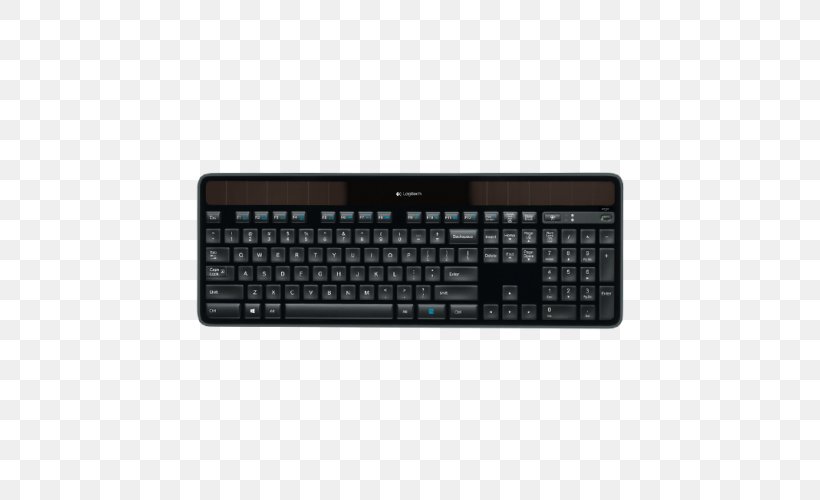 Computer Keyboard Computer Mouse Logitech Wireless Solar K750 For Mac Photovoltaic Keyboard, PNG, 500x500px, Computer Keyboard, Computer Accessory, Computer Component, Computer Mouse, Electronic Device Download Free