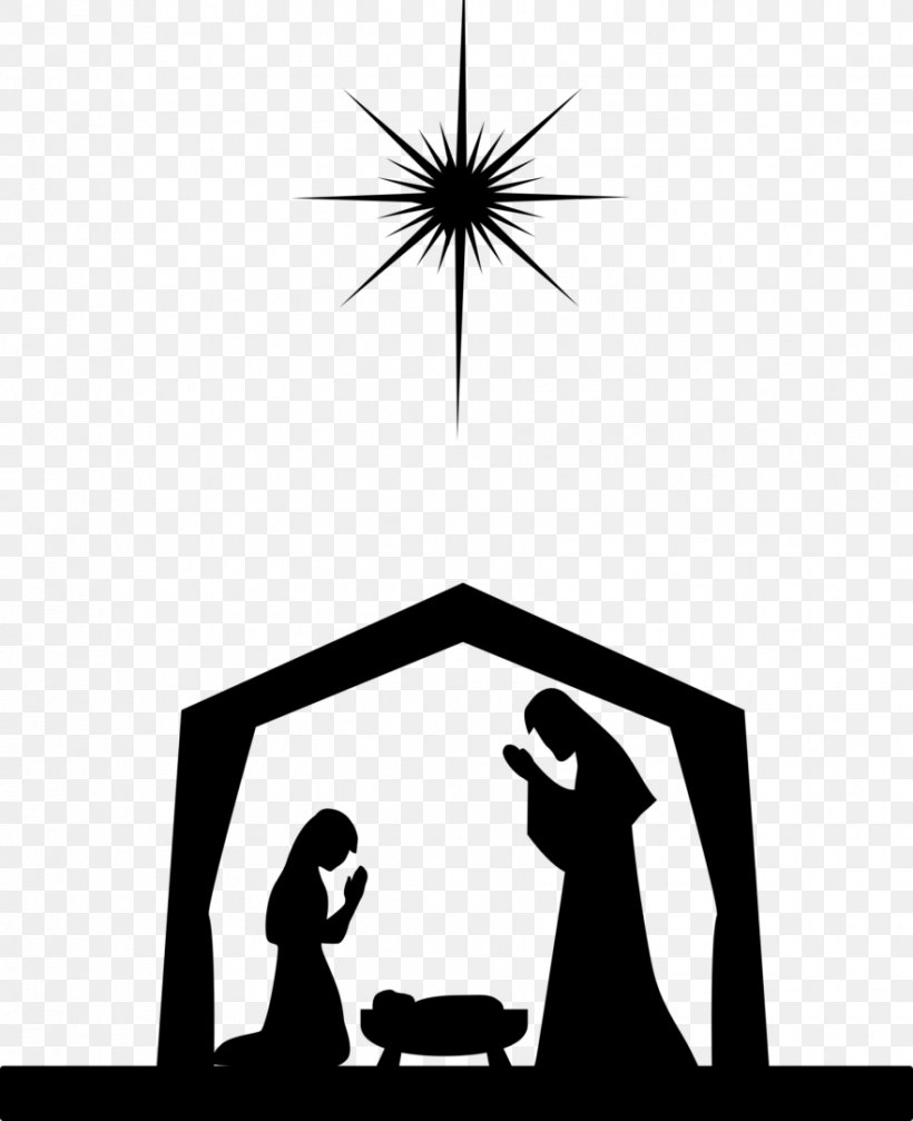 Nativity Scene Christmas Nativity Of Jesus Manger, PNG, 881x1082px, Nativity Scene, Artwork, Black And White, Brand, Child Jesus Download Free