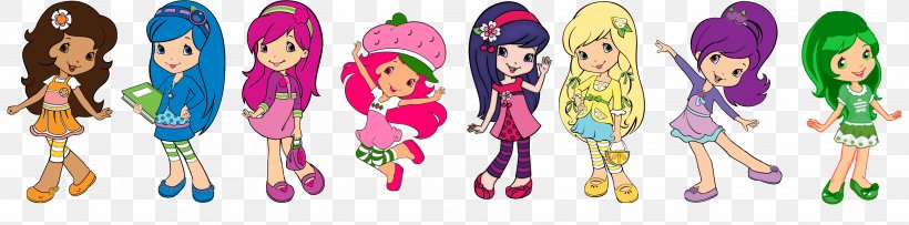 Strawberry Shortcake Muffin, PNG, 3573x887px, Shortcake, Berry, Blueberry, Cake, Character Download Free
