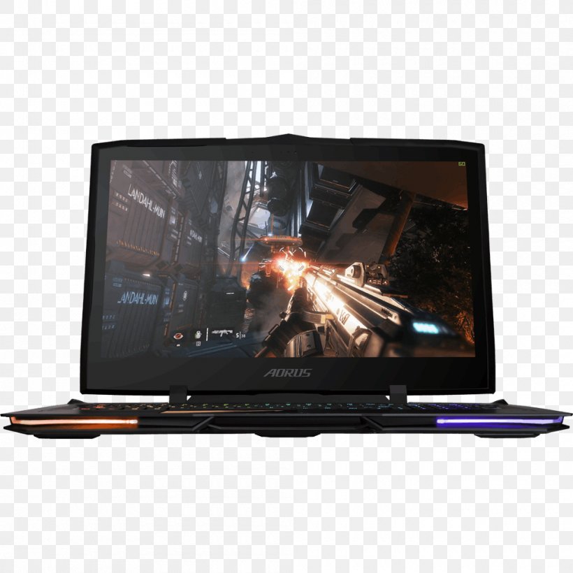 AORUS X7 DT Extreme Gaming Laptop Intel Core I9, PNG, 1000x1000px, Laptop, Aorus, Aorus X5, Coffee Lake, Desktop Computer Download Free