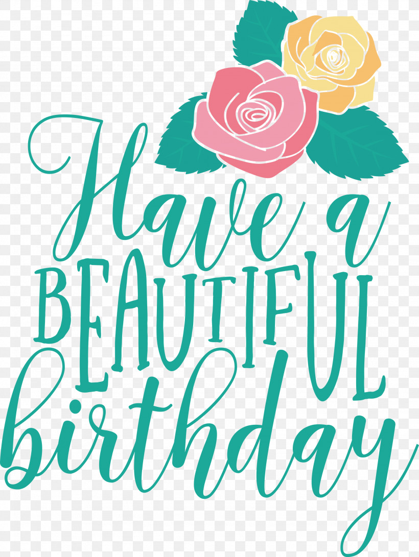 Beautiful Birthday, PNG, 2254x3000px, Beautiful Birthday, Flower, Geometry, Line, Logo Download Free