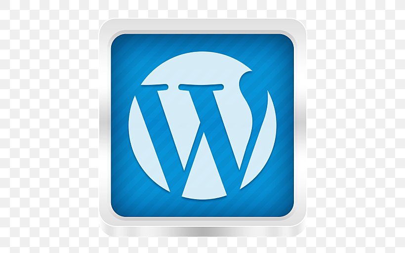 WordPress, PNG, 512x512px, Wordpress, Blue, Brand, Content Management, Content Management System Download Free