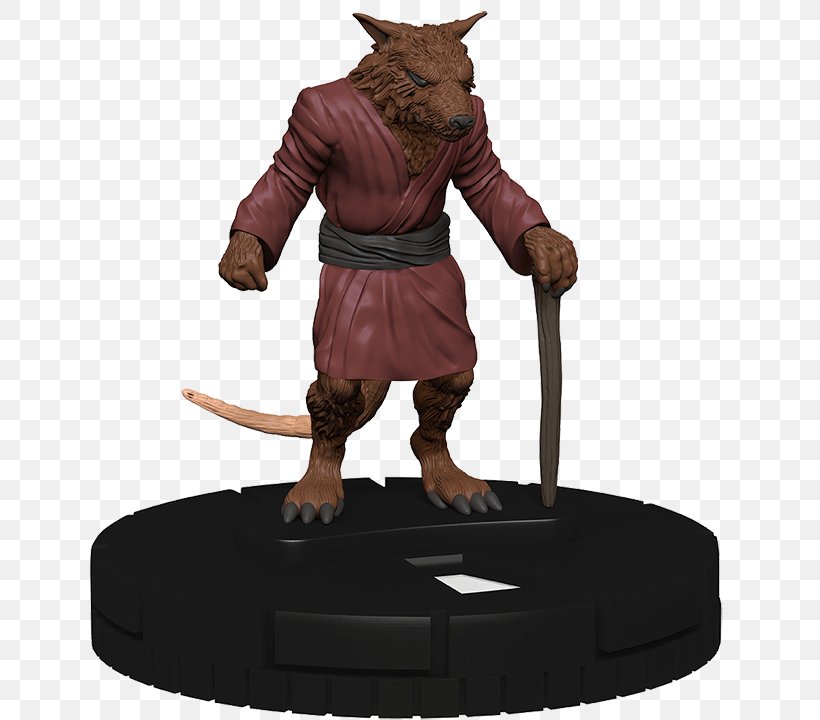 HeroClix Splinter Teenage Mutant Ninja Turtles Shredder, PNG, 720x720px, Heroclix, Action Figure, Comics, Fictional Character, Figurine Download Free