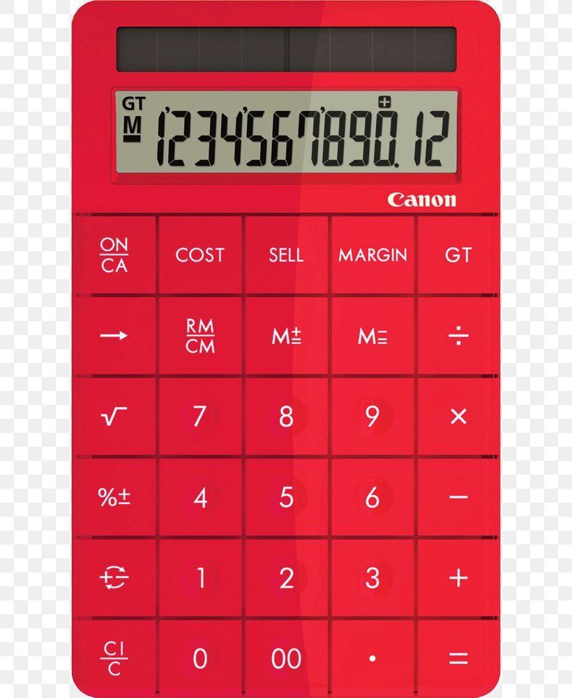 Calculator Icon, PNG, 616x1000px, Calculator, Area, Calculation, Canon, Number Download Free