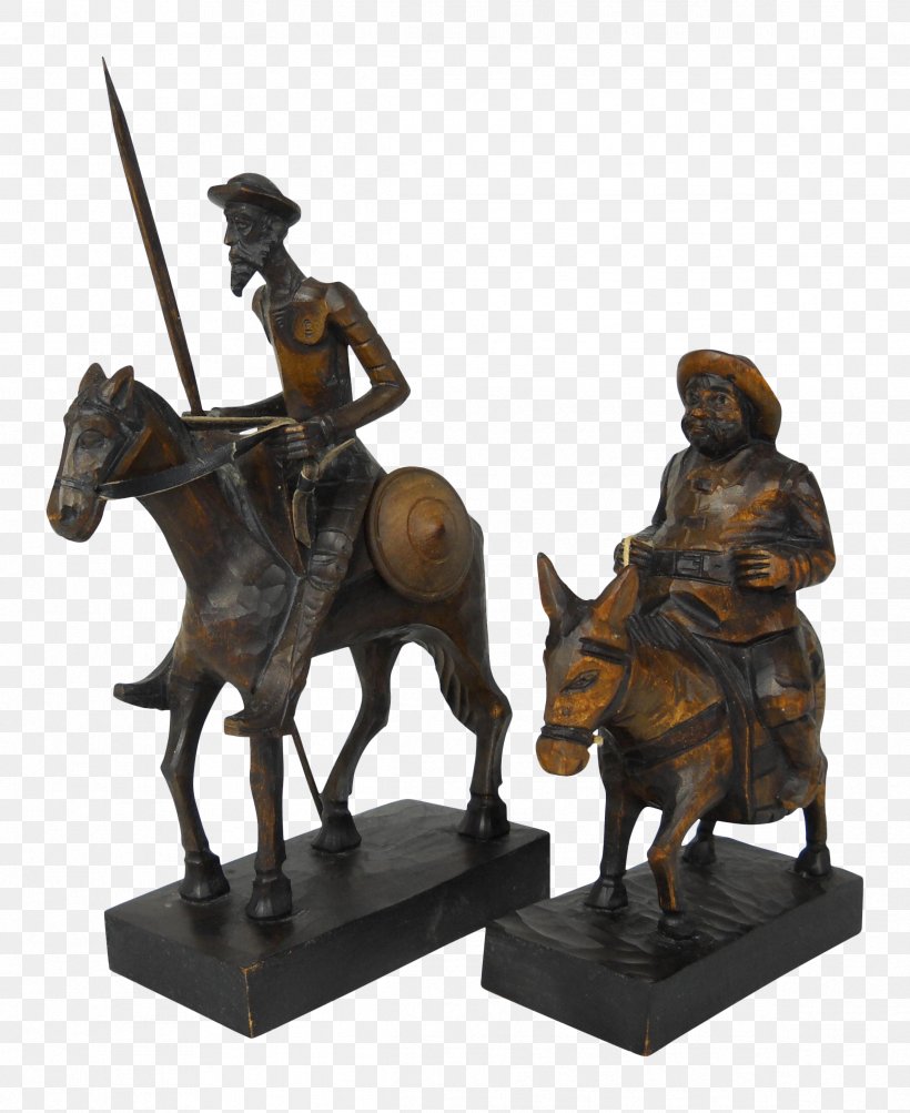 Don Quixote Sancho Panza Statue Wood Carving Sculpture, PNG, 2388x2922px, Don Quixote, Antique, Bronze, Bronze Sculpture, Carving Download Free