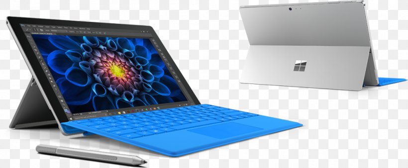 Laptop Surface Pro 4 Microsoft Computer, PNG, 1042x430px, Laptop, Computer, Computer Accessory, Computer Hardware, Computer Monitor Accessory Download Free