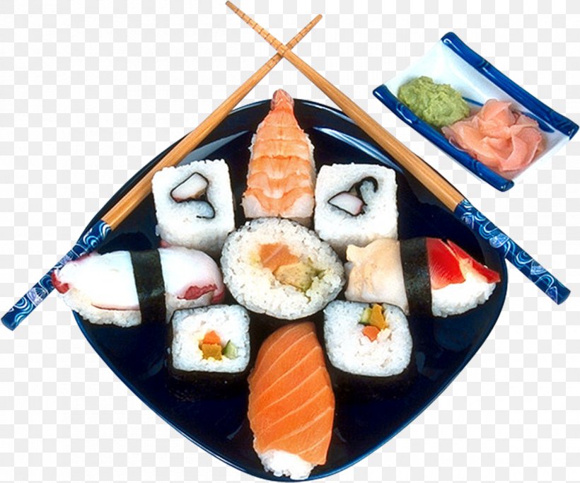 Sushi Japanese Cuisine Sashimi Onigiri Seafood, PNG, 1200x1000px, Sushi, Appetizer, Asian Food, Bento, California Roll Download Free