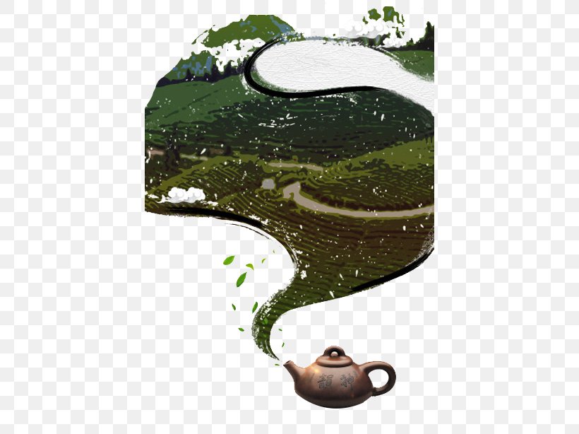 Tea Garden Green Illustration, PNG, 600x614px, Tea, Grass, Green, Tea Garden, Teapot Download Free