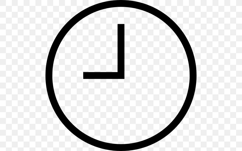 12 Clock, PNG, 512x512px, Sign, Area, Black, Black And White, Computer Software Download Free