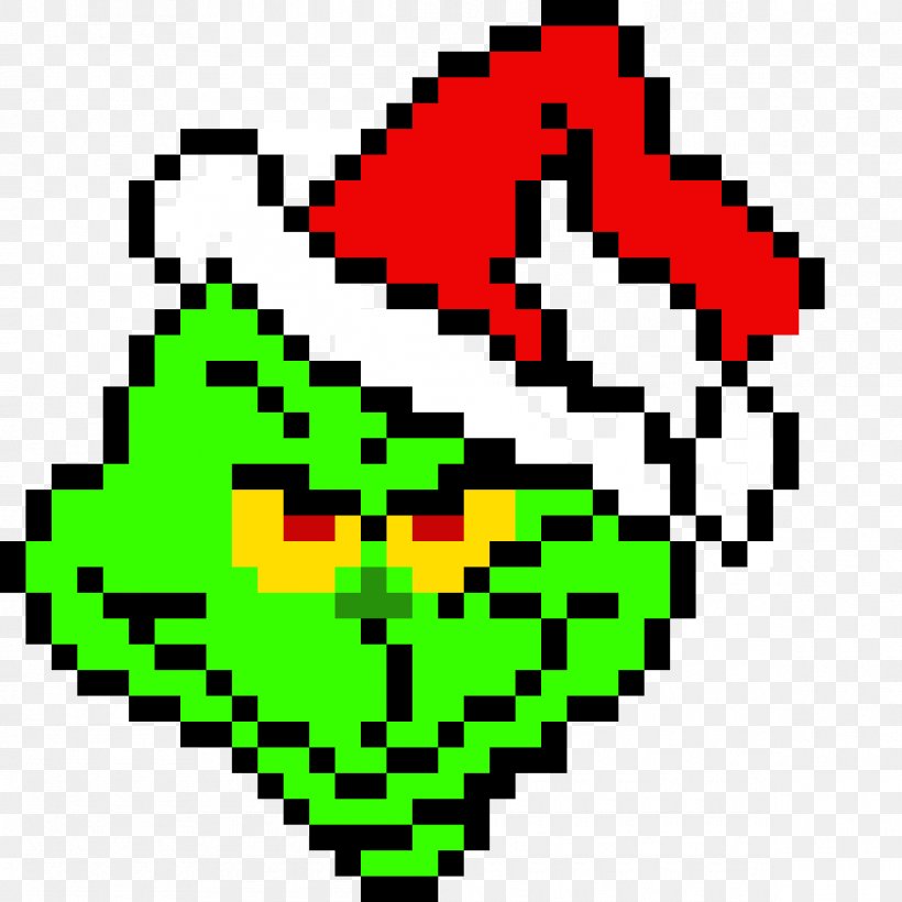 How The Grinch Stole Christmas! Pixel Art, PNG, 1190x1190px, Grinch, Art, Bead, Christmas, Crossstitch Download Free