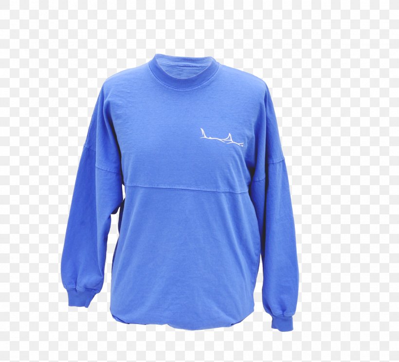 Long-sleeved T-shirt Long-sleeved T-shirt Neck, PNG, 1800x1632px, Sleeve, Active Shirt, Blue, Cobalt Blue, Electric Blue Download Free