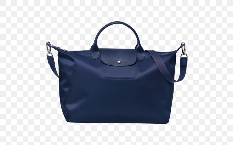 Longchamp Handbag Tote Bag Pliage, PNG, 510x510px, Longchamp, Bag, Black, Blue, Brand Download Free