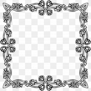 Victorian Picture Frames Victorian Era Borders And Frames Image, PNG ...
