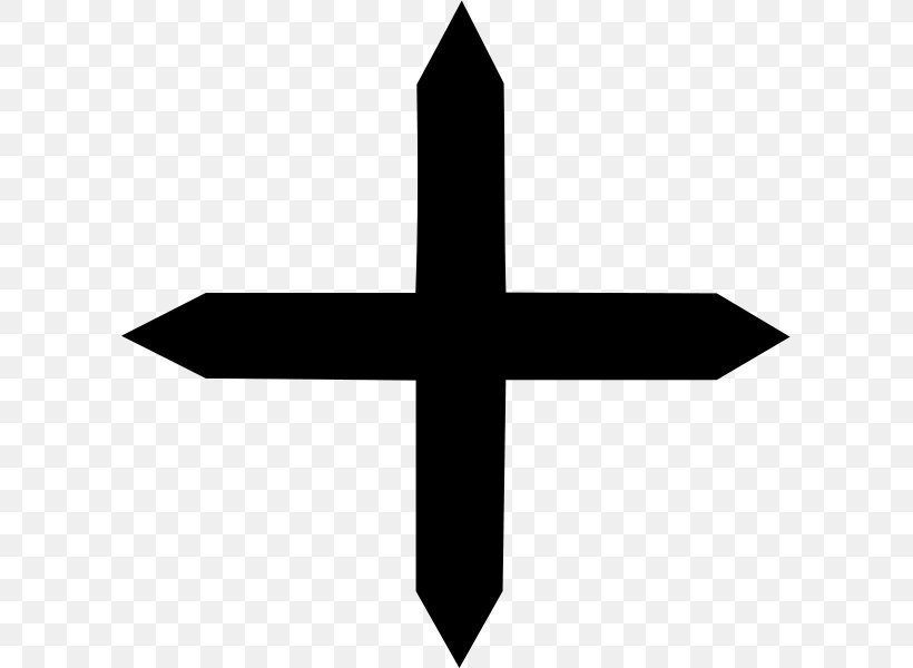 Arrow Cross Heraldry Symbol, PNG, 601x600px, Cross, Arrow Cross, Arrow Cross Party, Black And White, Christian Cross Variants Download Free