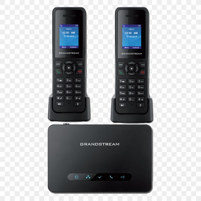 Feature Phone Mobile Phones Grandstream Networks Grandstream DP720 Digital Enhanced Cordless Telecommunications, PNG, 824x824px, Feature Phone, Answering Machine, Answering Machines, Base Station, Business Telephone System Download Free
