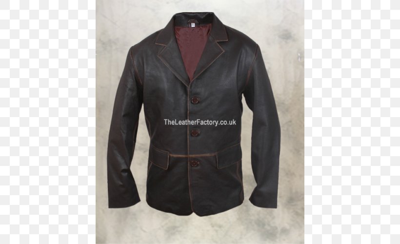 Leather Jacket Blazer Single-breasted, PNG, 500x500px, Leather Jacket, Blazer, Button, Coat, Collar Download Free