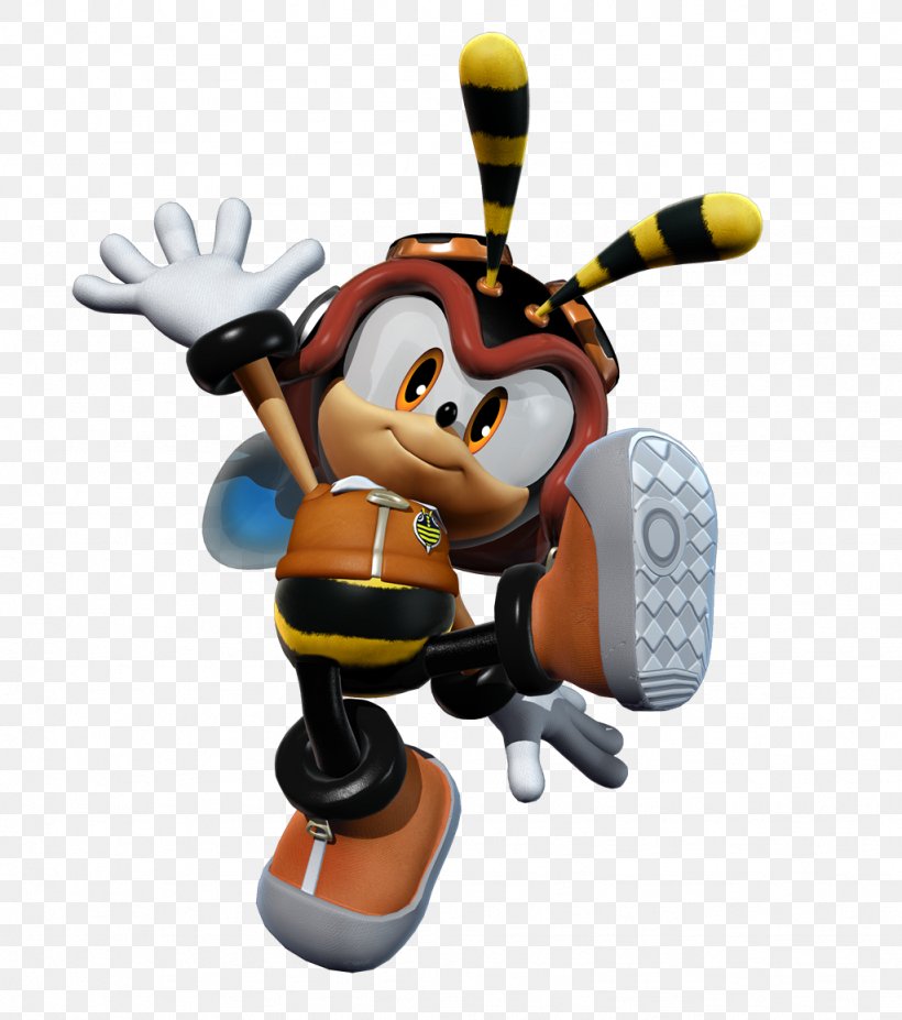 Sonic Heroes Charmy Bee Espio The Chameleon Shadow The Hedgehog Knuckles' Chaotix, PNG, 1024x1158px, Sonic Heroes, Charmy Bee, Espio The Chameleon, Figurine, Mascot Download Free