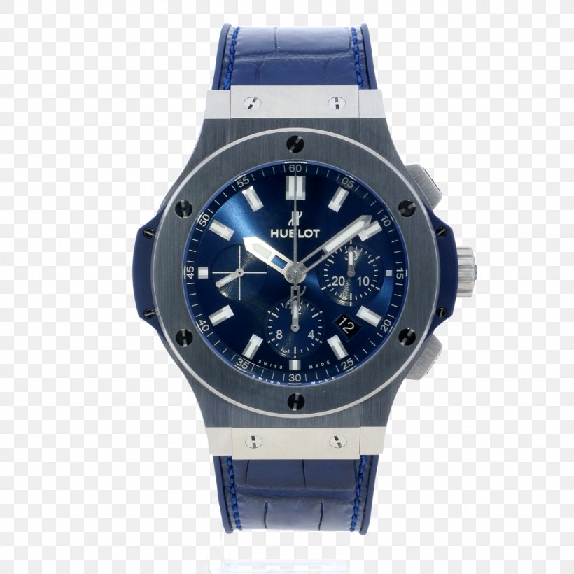 Chronograph Chronometer Watch Jewellery Hublot, PNG, 1024x1024px, Chronograph, Brand, Chronometer Watch, Electric Blue, Hardware Download Free