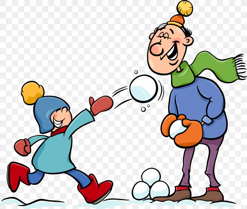 macon ga snowball fight clipart