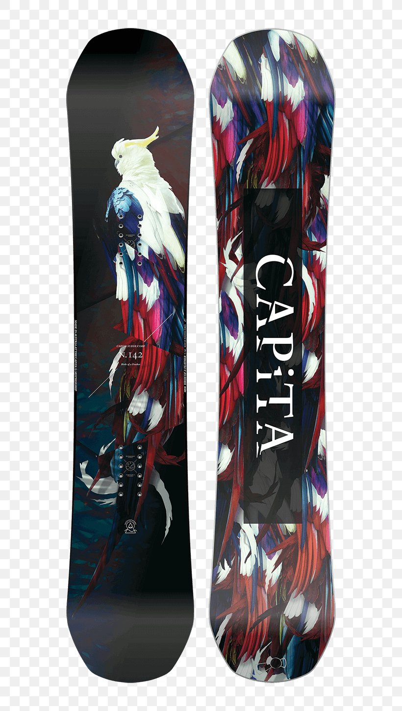 Bird Snowboard Feather CAPiTA Defenders Of Awesome (2017) Skiing, PNG, 580x1450px, 2018, Bird, Birds, Capita, Capita Defenders Of Awesome 2017 Download Free