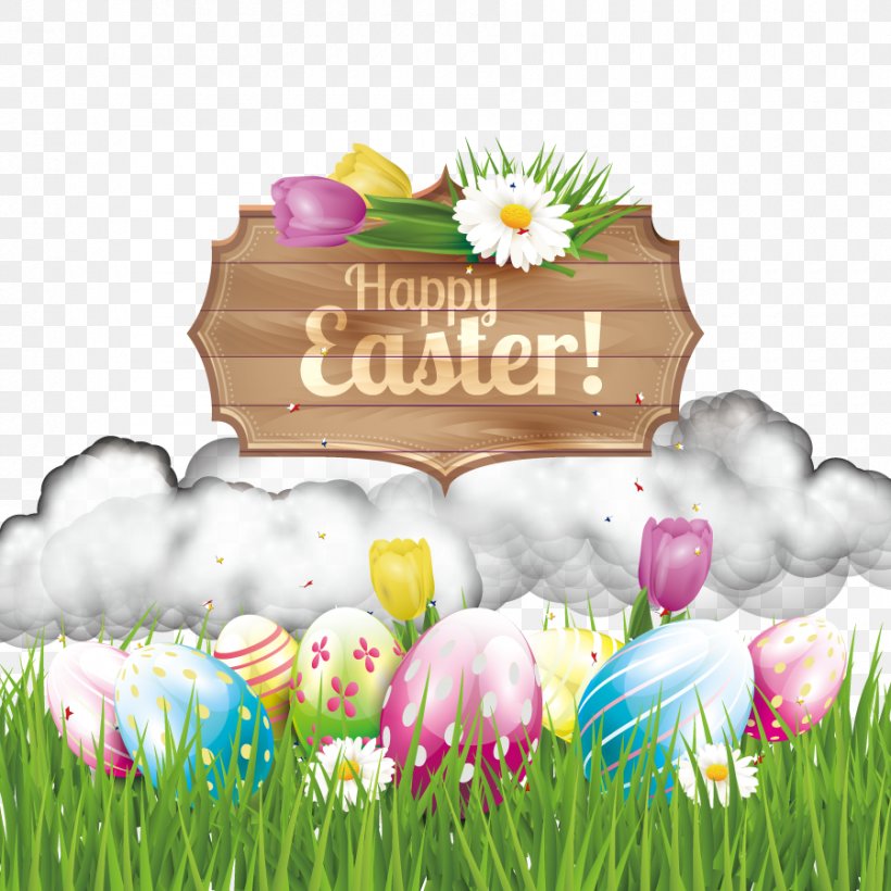Illustration, PNG, 900x900px, Easter, Flower, Grass, Grass Gis, Lawn Download Free