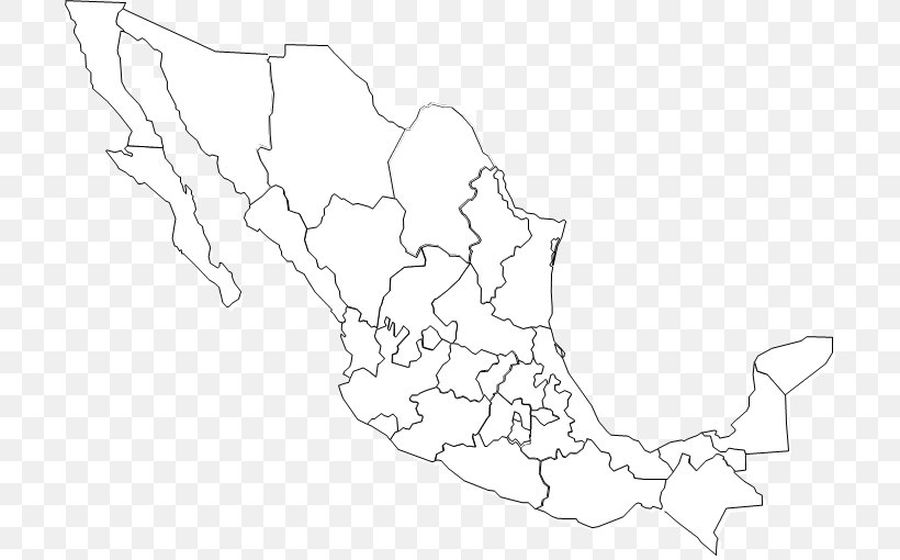 United States Blank Map Mexico City Map, PNG, 702x510px, United States ...