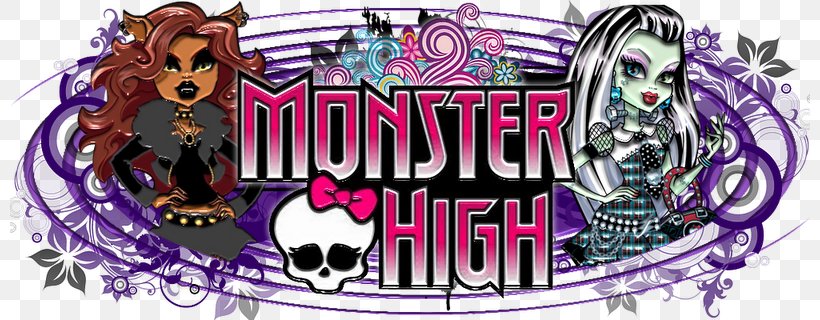 Monster High Doll Handbag, PNG, 800x320px, Watercolor, Cartoon, Flower, Frame, Heart Download Free